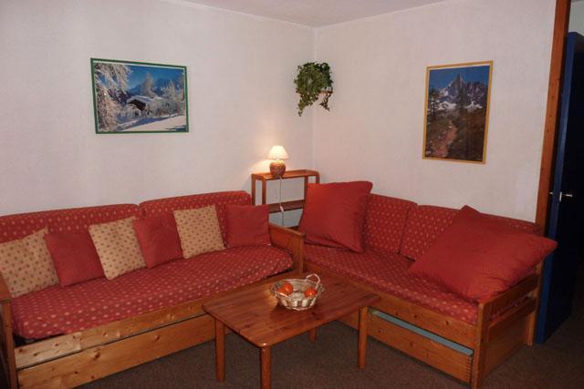 Rent in ski resort 2 room apartment 4 people (101) - Résidence l'Eskival - Val Thorens - Living room
