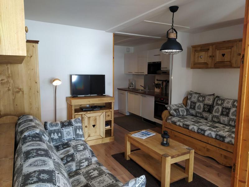 Skiverleih 2-Zimmer-Appartment für 4 Personen (509) - Résidence l'Eskival - Val Thorens - Wohnzimmer