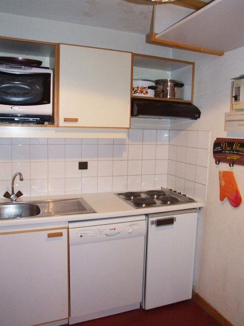 Wynajem na narty Apartament 2 pokojowy 4 osób (216) - Résidence l'Eskival - Val Thorens - Aneks kuchenny