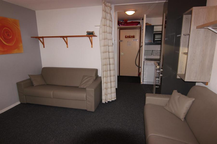 Ski verhuur Appartement 2 kamers 4 personen (411) - Résidence l'Eskival - Val Thorens - Woonkamer