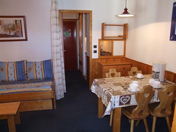 Ski verhuur Appartement 2 kamers 4 personen (511) - Résidence l'Eskival - Val Thorens - Woonkamer