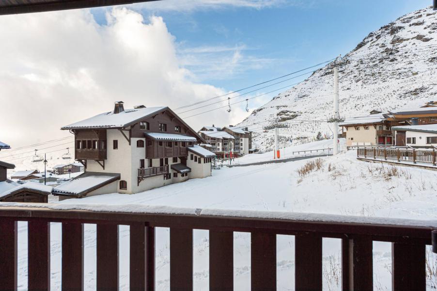 Rent in ski resort Studio sleeping corner 4 people (31) - Résidence la Reine Blanche - Val Thorens - Winter outside