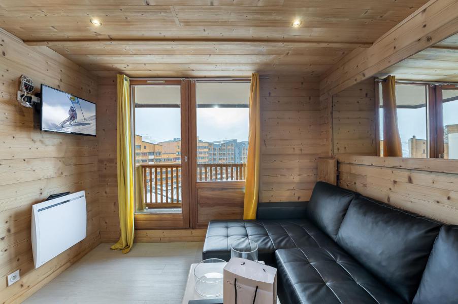 Skiverleih 2-Zimmer-Berghütte für 4 Personen (61) - Résidence la Roche Blanche - Val Thorens - Wohnzimmer