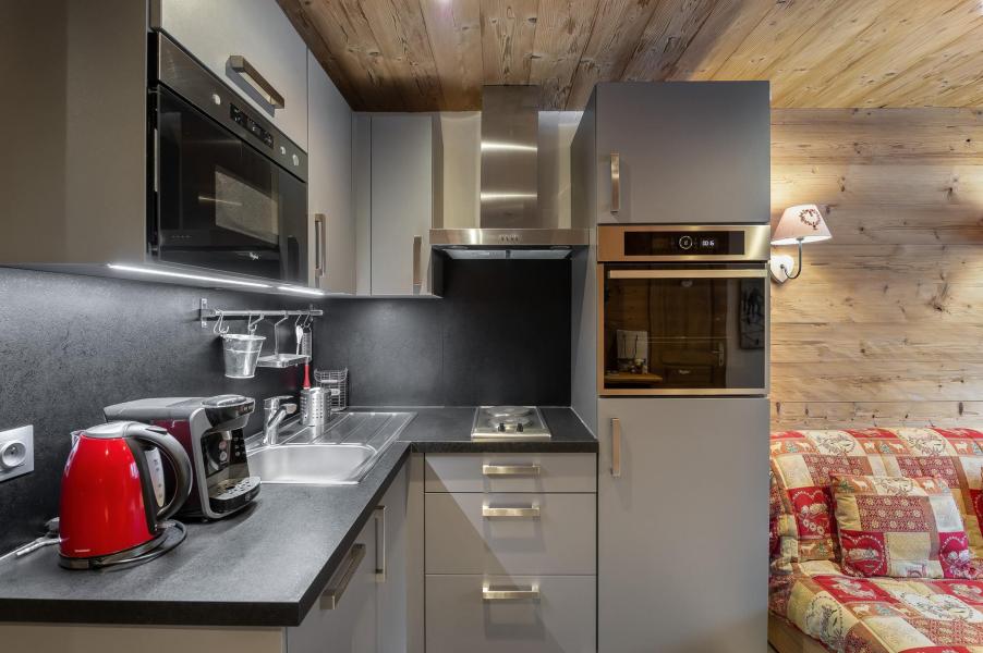 Skiverleih 3-Zimmer-Holzhütte für 4 Personen (265) - Résidence la Vanoise B - Val Thorens - Küche