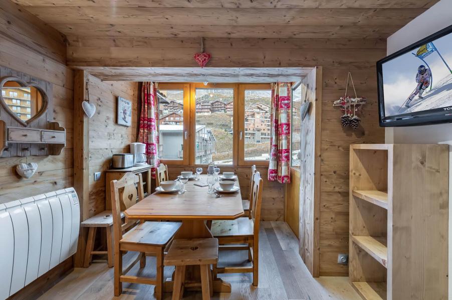 Skiverleih 3-Zimmer-Holzhütte für 4 Personen (265) - Résidence la Vanoise B - Val Thorens - Tisch
