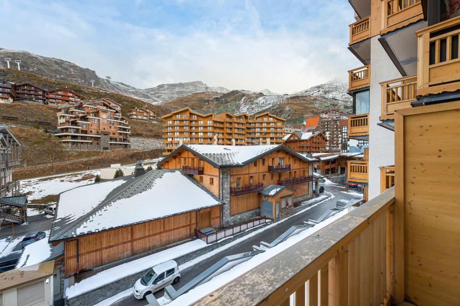 Аренда на лыжном курорте Апартаменты 3 комнат кабин 4 чел. (265) - Résidence la Vanoise B - Val Thorens - зимой под открытым небом