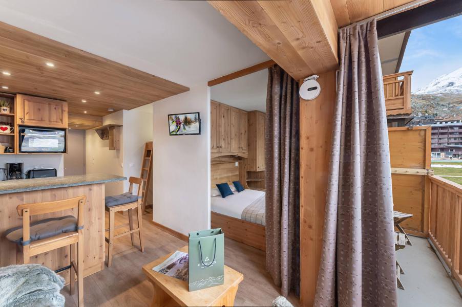 Аренда на лыжном курорте Апартаменты 2 комнат 4 чел. (256) - Résidence la Vanoise B - Val Thorens