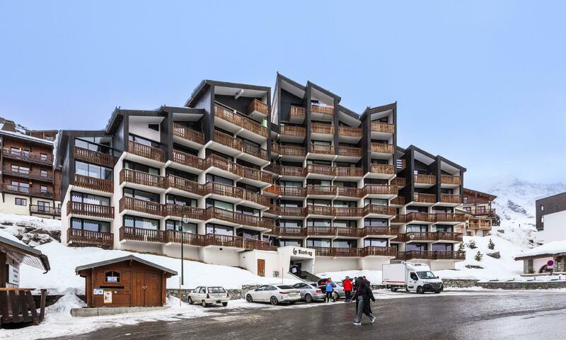 Location au ski Résidence Lauzieres - MH - Val Thorens - Extérieur hiver