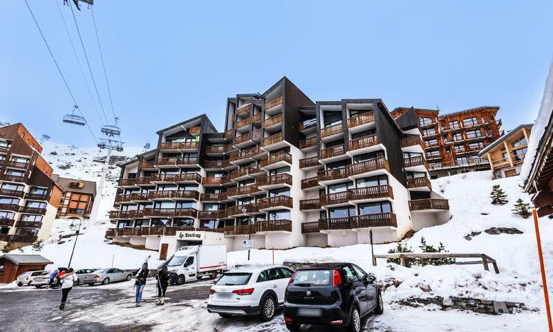 Аренда на лыжном курорте Résidence Lauzieres - MH - Val Thorens - зимой под открытым небом