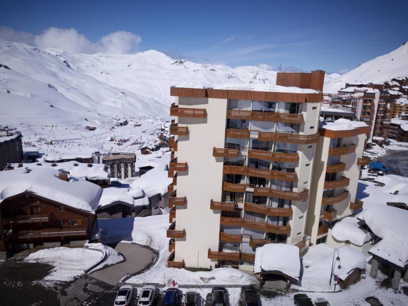Rent in ski resort Résidence le Dôme de Polset - Val Thorens - Winter outside