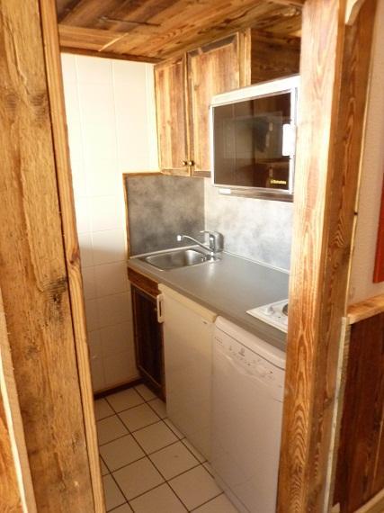 Alquiler al esquí Estudio para 3 personas (607) - Résidence le Dôme de Polset - Val Thorens - Kitchenette