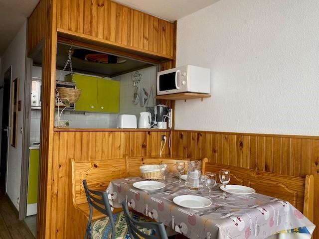 Rent in ski resort Studio sleeping corner 3 people (104) - Résidence le Dôme de Polset - Val Thorens - Kitchenette