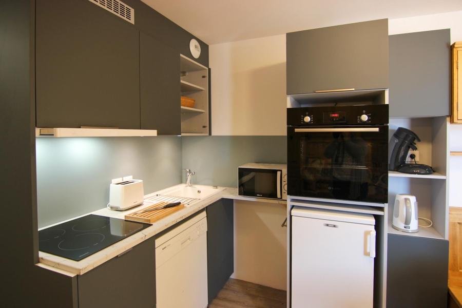 Alquiler al esquí Apartamento cabina para 4 personas (C6) - Résidence le Joker - Val Thorens - Kitchenette