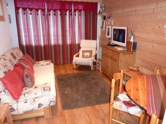 Rent in ski resort 2 room apartment 4 people (405) - Résidence le Lac Blanc - Val Thorens - Living room