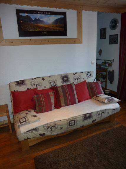 Rent in ski resort 2 room apartment 4 people (405) - Résidence le Lac Blanc - Val Thorens - Living room