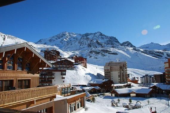 Каникулы в горах Апартаменты 2 комнат 4 чел. (405) - Résidence le Lac Blanc - Val Thorens - зимой под открытым небом