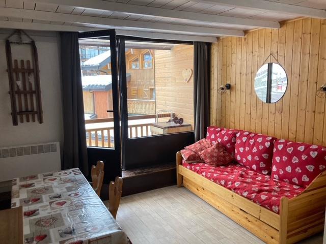 Rent in ski resort Studio 4 people (609) - Résidence le Lac Blanc - Val Thorens - Living room