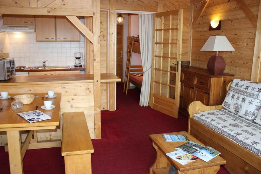Аренда на лыжном курорте Квартира студия со спальней для 4 чел. (503) - Résidence le Lac Blanc - Val Thorens - Комната 