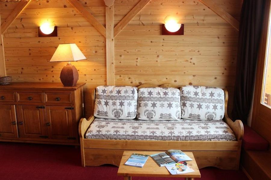 Rent in ski resort Studio sleeping corner 4 people (503) - Résidence le Lac Blanc - Val Thorens - Living room