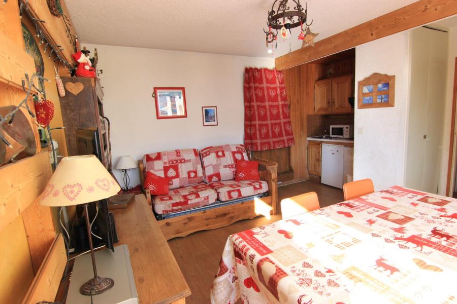 Ski verhuur Appartement 2 kamers 5 personen (101) - Résidence le Lac du Lou - Val Thorens - Woonkamer