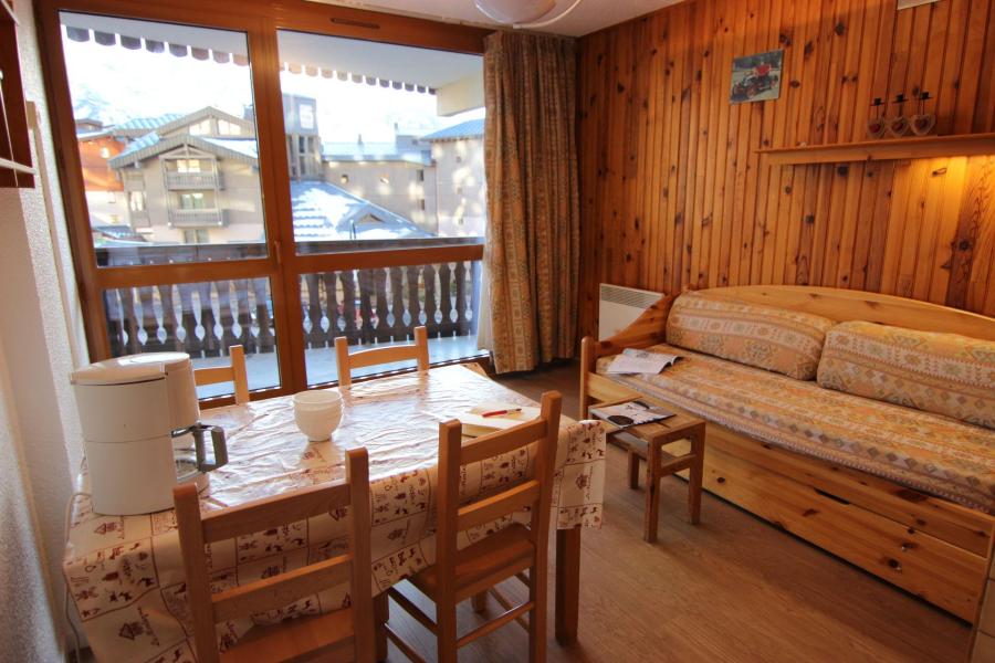 Ski verhuur Studio 4 personen (10) - Résidence le Lac du Lou - Val Thorens - Woonkamer