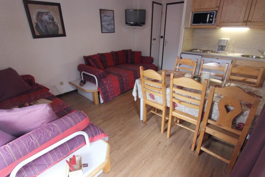 Skiverleih 2-Zimmer-Appartment für 6 Personen (212) - Résidence le Schuss - Val Thorens - Wohnzimmer