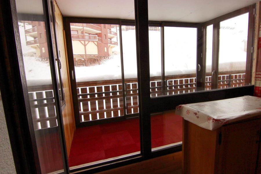 Аренда на лыжном курорте Квартира студия для 2 чел. (B9) - Résidence le Sérac - Val Thorens - Балкон
