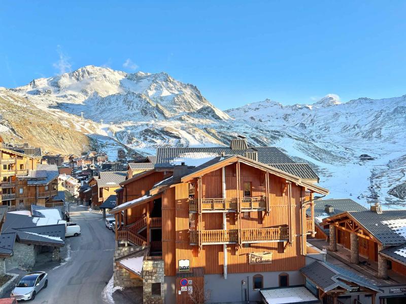Аренда на лыжном курорте Апартаменты 3 комнат 6 чел. (643) - Résidence les Balcons - Val Thorens - зимой под открытым небом