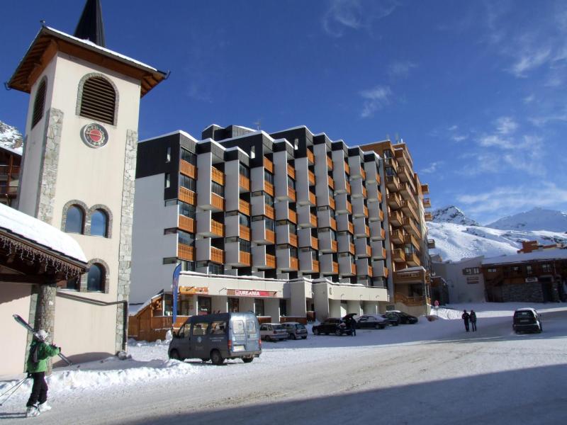 Location au ski Studio 3 personnes (513) - Résidence les Hauts de Vanoise - Val Thorens - Extérieur hiver