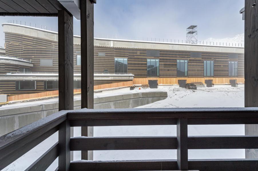 Alquiler al esquí Apartamento cabina para 4 personas (615) - Résidence les Lauzières - Val Thorens - Balcón