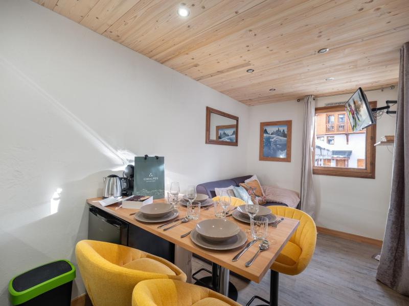 Location au ski Studio cabine 2 personnes (6) - Résidence les Lauzières - Val Thorens - Appartement