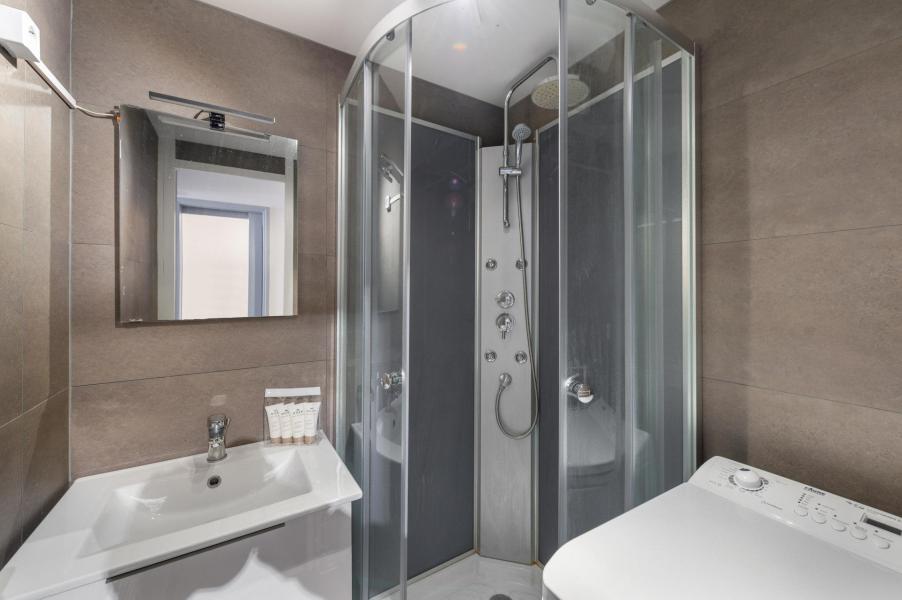 Ski verhuur Studio cabine 4 personen (615) - Résidence les Lauzières - Val Thorens - Douche