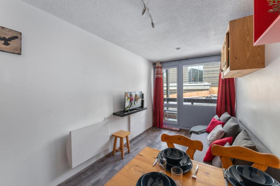 Ski verhuur Studio cabine 4 personen (615) - Résidence les Lauzières - Val Thorens - Woonkamer