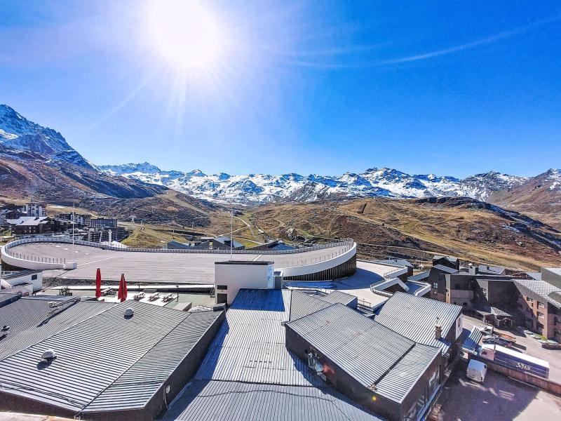 Rent in ski resort Studio cabin 4 people (11) - Résidence Les Olympiades - Val Thorens - Winter outside