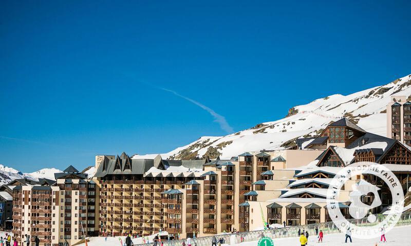 Skiverleih Résidence les Temples du Soleil - MH - Val Thorens - Draußen im Winter