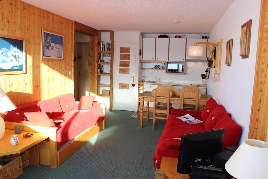 Rent in ski resort 2 room apartment 4 people (609) - Résidence les Trois Vallées - Val Thorens - Living room