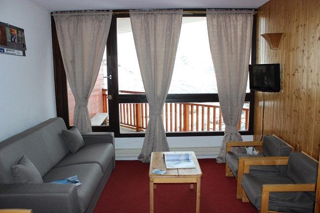 Rent in ski resort 2 room apartment 4 people (908) - Résidence les Trois Vallées - Val Thorens - Living room