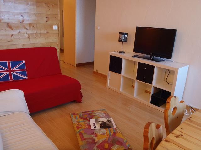 Ski verhuur Appartement 3 kamers 5 personen (805) - Résidence les Trois Vallées - Val Thorens - Woonkamer