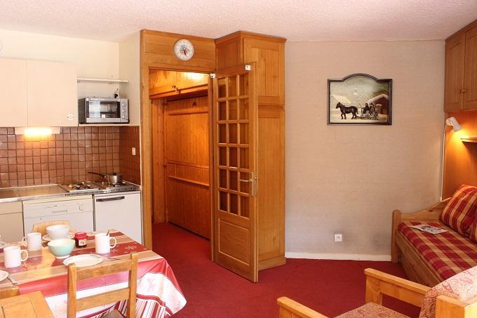 Ski verhuur Studio 3 personen (818) - Résidence les Trois Vallées - Val Thorens - Woonkamer