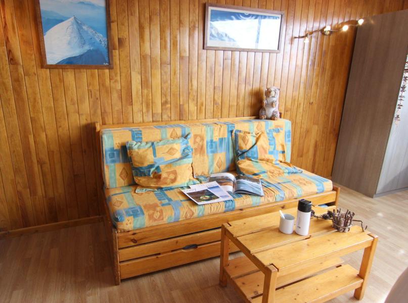 Ski verhuur Studio cabine 4 personen (413) - Résidence les Trois Vallées - Val Thorens - Woonkamer
