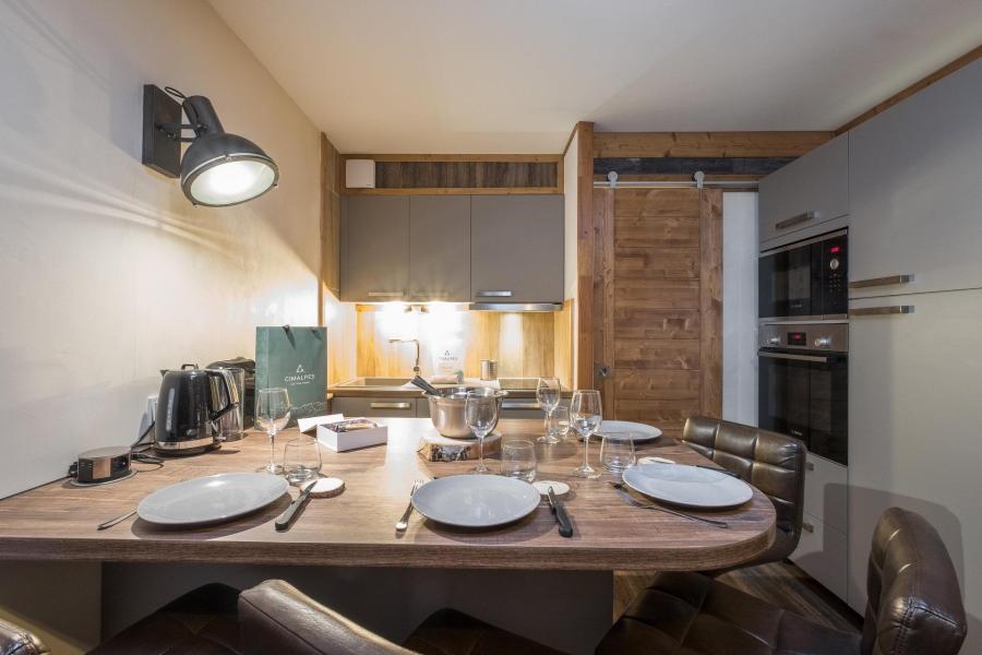 Rent in ski resort 2 room apartment sleeping corner 4 people (512) - Résidence Machu Pichu - Val Thorens - Kitchen