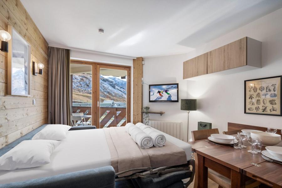 Skiverleih 2-Zimmer-Appartment für 4 Personen (305) - Résidence Machu Pichu - Val Thorens - Wohnzimmer