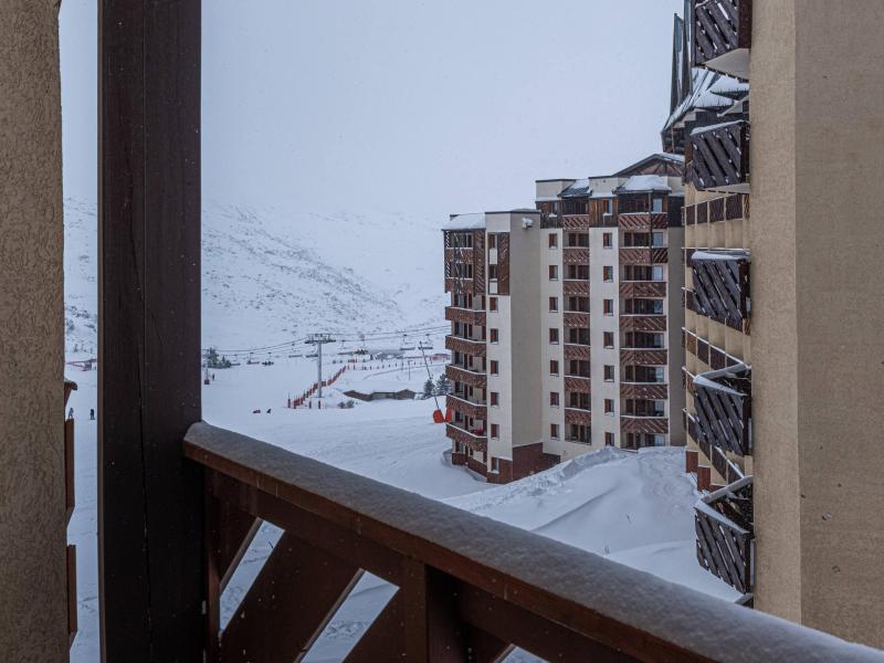 Аренда на лыжном курорте Квартира студия кабина для 4 чел. (515) - Résidence Machu Pichu - Val Thorens - зимой под открытым небом