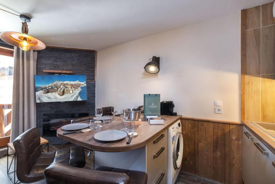 Location au ski Appartement 2 pièces coin montagne 4 personnes (512) - Résidence Machu Pichu - Val Thorens - Cuisine