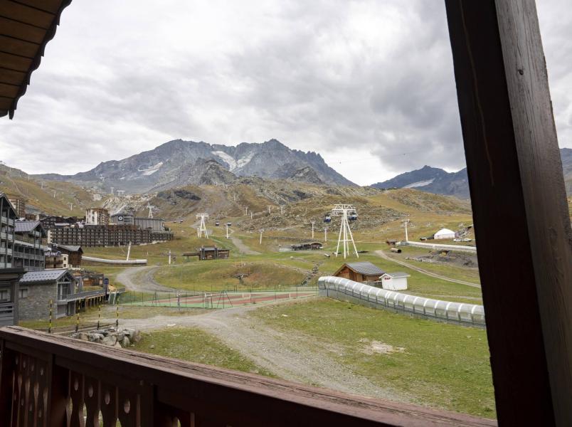 Skiverleih 3-Zimmer-Holzhütte für 6 Personen (306) - Résidence Montana - Val Thorens - Balkon