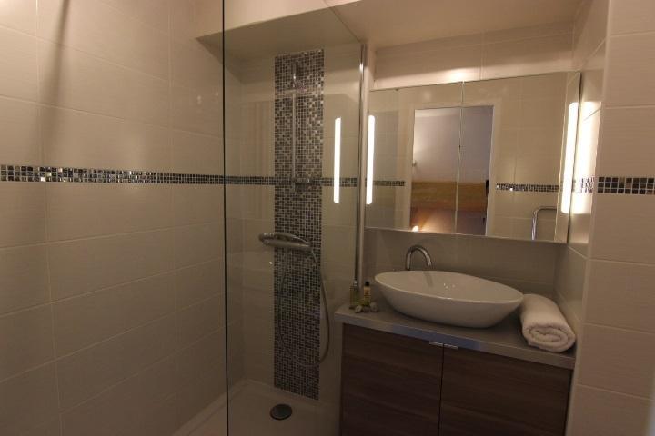 Rent in ski resort Studio 4 people (163) - Résidence Névés - Val Thorens - Shower room