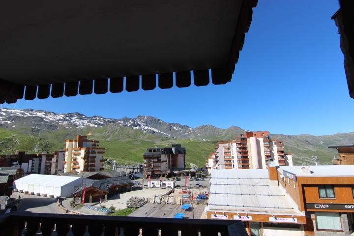 Skiverleih Studio Schlafnische 4 Personen (92) - Résidence Névés - Val Thorens - Balkon