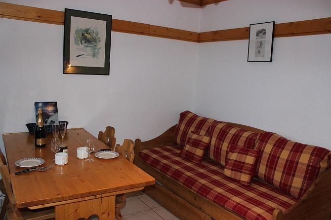 Rent in ski resort 2 room apartment cabin 4 people (71) - Résidence Reine Blanche - Val Thorens - Living room