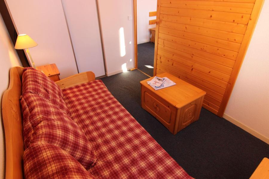 Skiverleih 2-Zimmer-Holzhütte für 4 Personen (112) - Résidence Reine Blanche - Val Thorens - Wohnzimmer