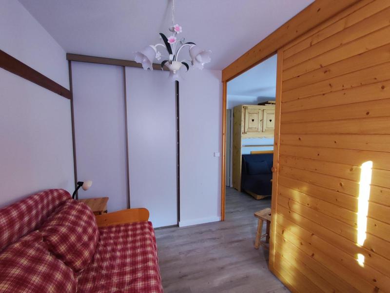 Skiverleih 2-Zimmer-Holzhütte für 4 Personen (112) - Résidence Reine Blanche - Val Thorens - Wohnzimmer